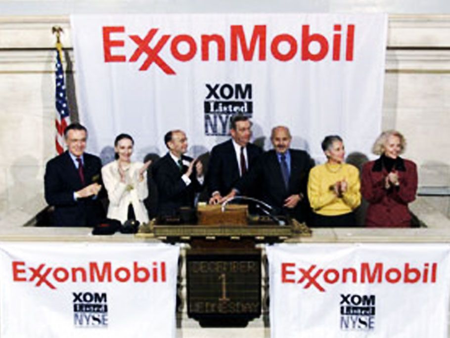 1999 Exxon Mobil Corporation founding